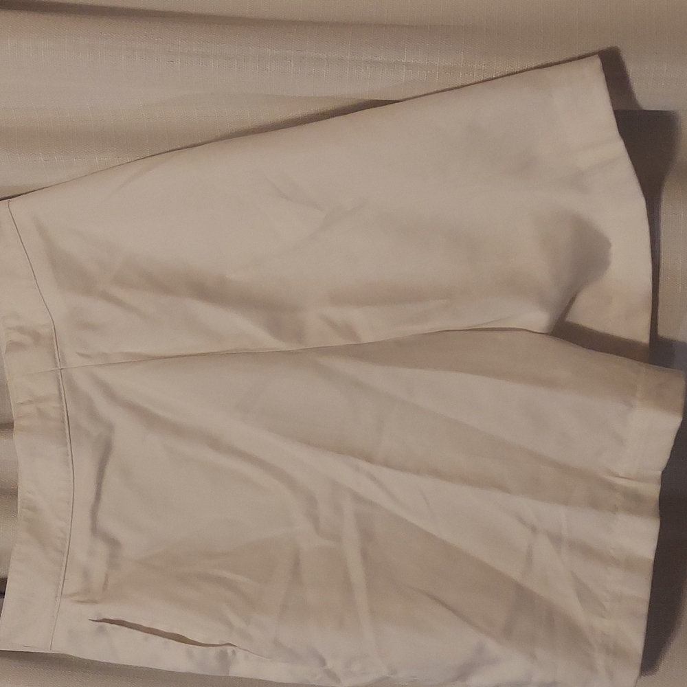 Women's vintage high-waisted white shorts - Picture 2 of 6
